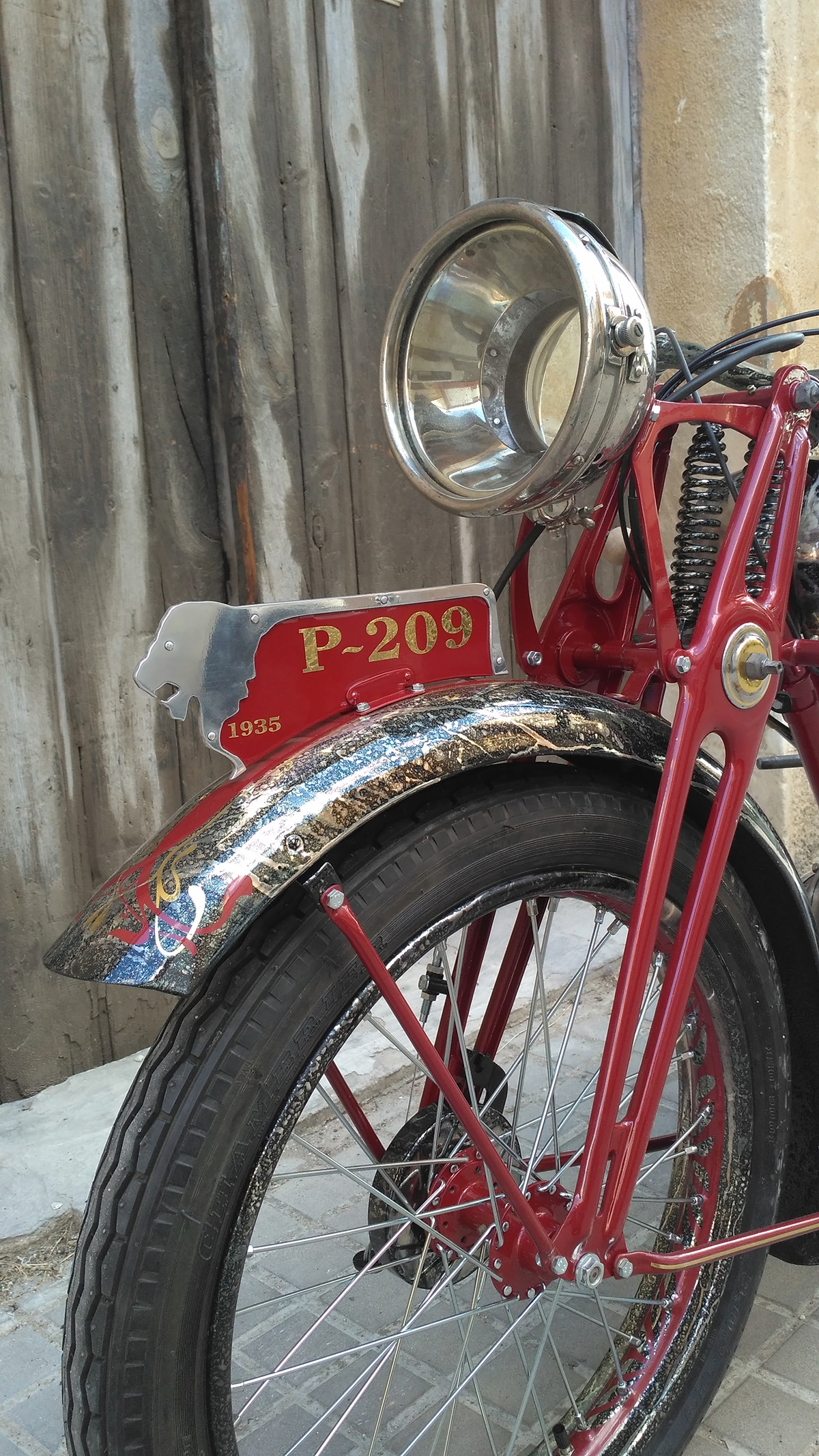 Moto Peugeot P209