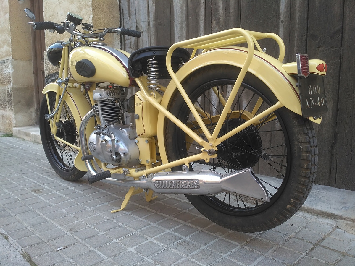 Moto Guiller Frères G89 Restaurada