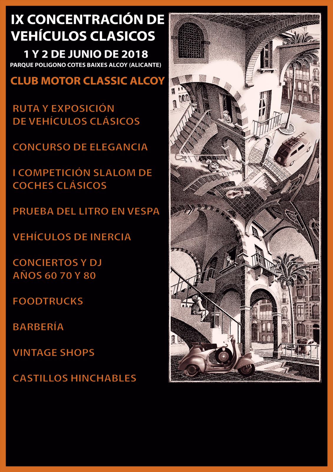 IX Concentración Vehículos Clásicos Alcoy