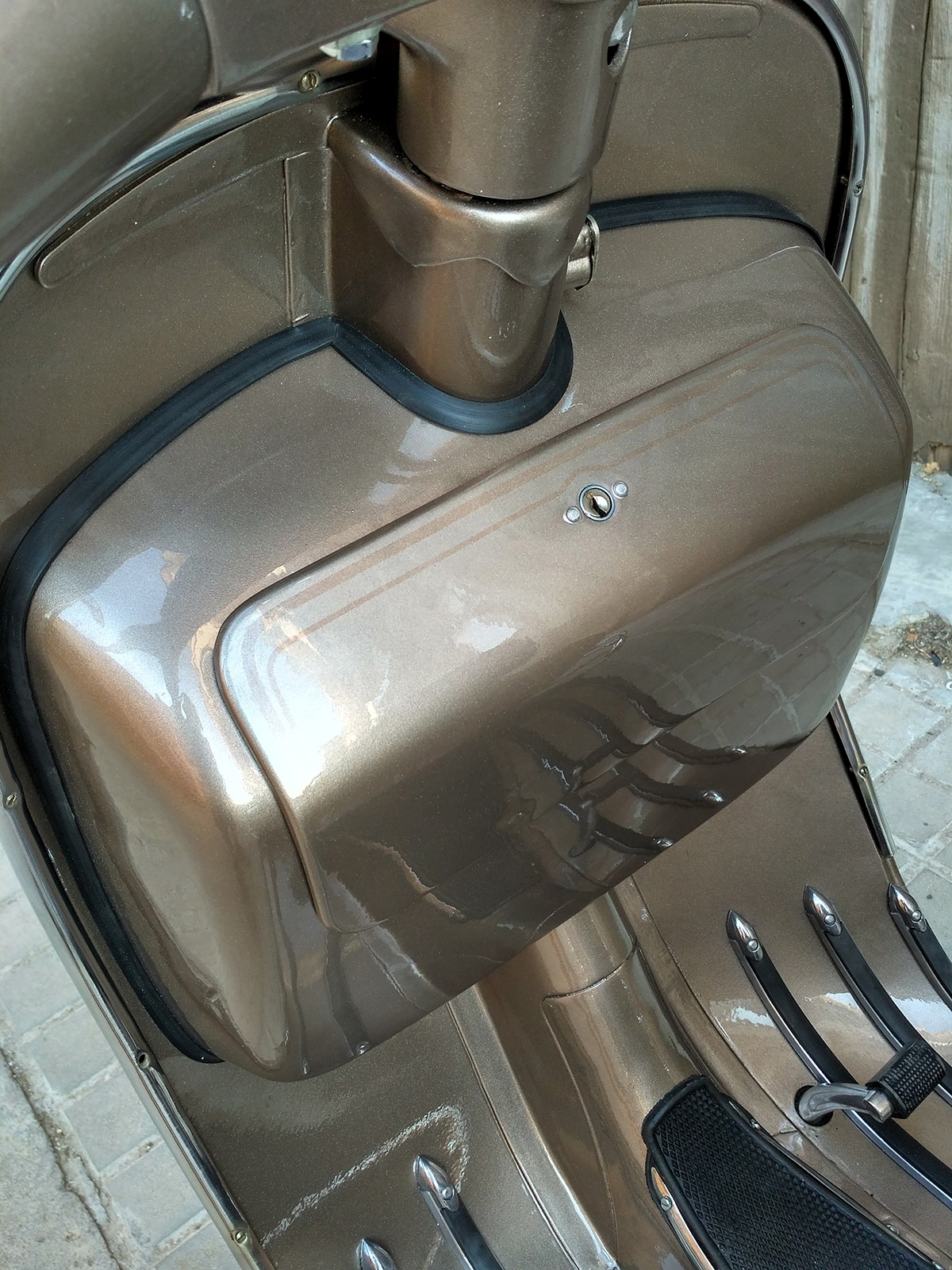 Moto Vespa 160 Maletero